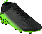 Vizari Santos Adult FG Mid Cut Soccer Shoes – Black/Green