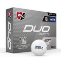 Wilson Duo Soft+ Nfl Golf Balls (1 Dozen)-Seattle,White