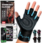 MhIL Workout Gloves for Men - Comfortable Gym Gloves for Men with Enhanced Grip for Safety and Hand Protection - Weight Lifting 
