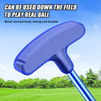Pgm Golf Club Putter For Right Or Left Handed Golfers - 3 Pack Ambidextrous Putter For Boys And Girls - Two-Way Kids Putter, Adj