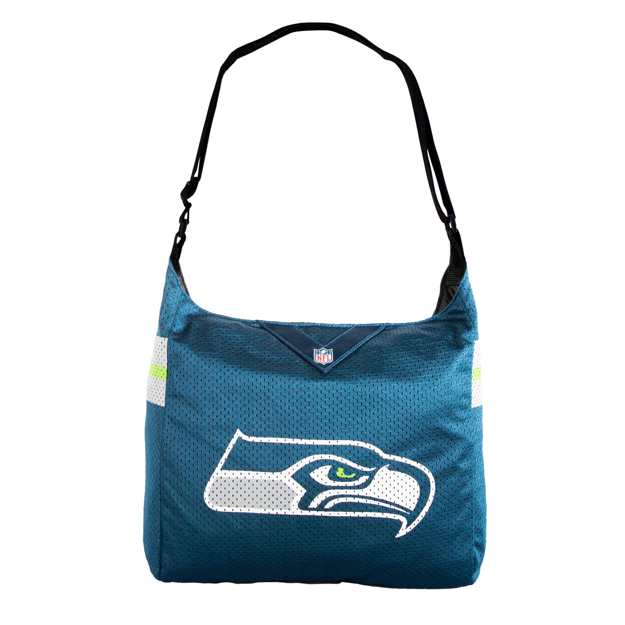 Littlearth NFL Seattle Seahawks Jersey Tote, Team Color, 15 x 4 X 14