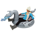 Gofloats Winter Snow Tube - Inflatable Sled For Kids And Adults (Choose From Unicorn, Disney'S Frozen, Ice Dragon, Polar Bear, P