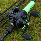Sougayilang Ultralight Fishing Rod Reel Combos Portable Light Weight High Carbon 4 Pc Travel Fishing Pole Fishing Reel -2.1M/6.8