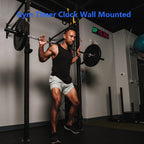 Lucorb Gym Timer - Large Digital Gym Clock Wall With Interval Time Progress Bar, Countdown/Up Stopwatch, Remote Control For Home