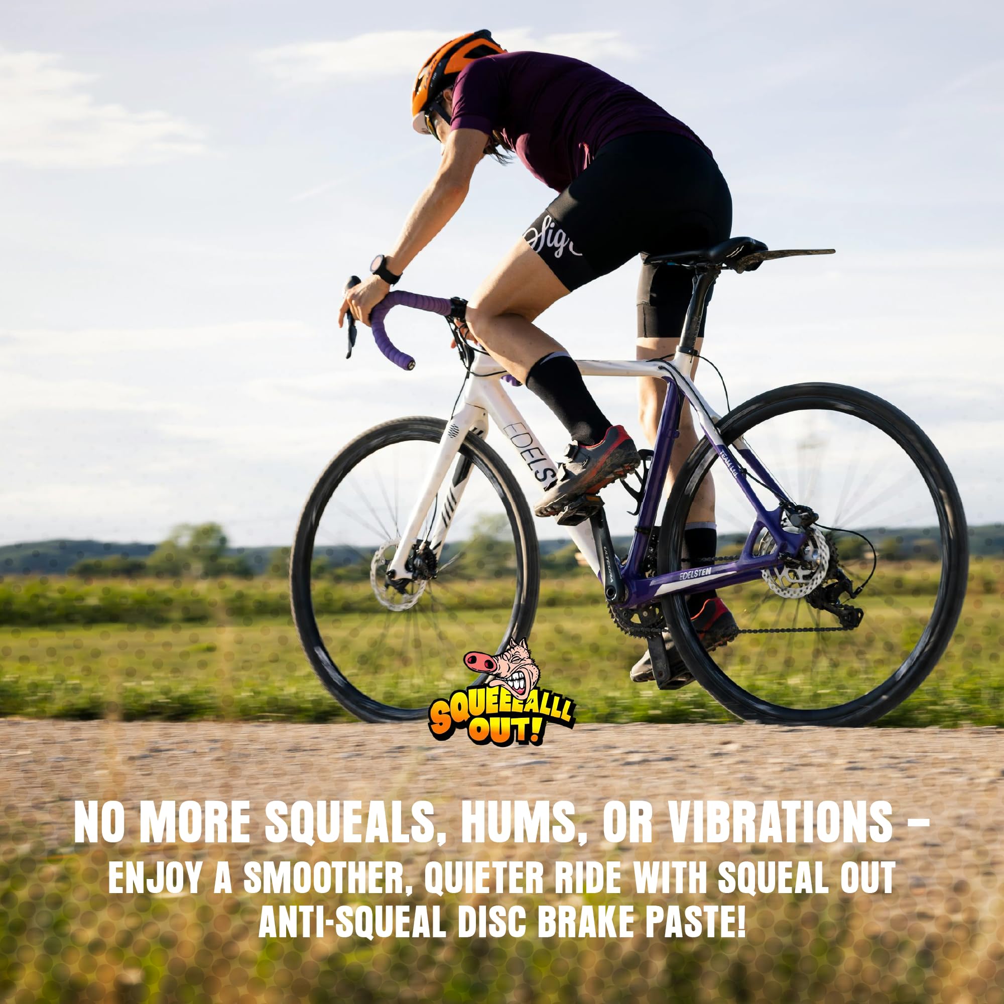Squeal Out Anti-Squeal Disc Brake Paste: 3Oz Jar