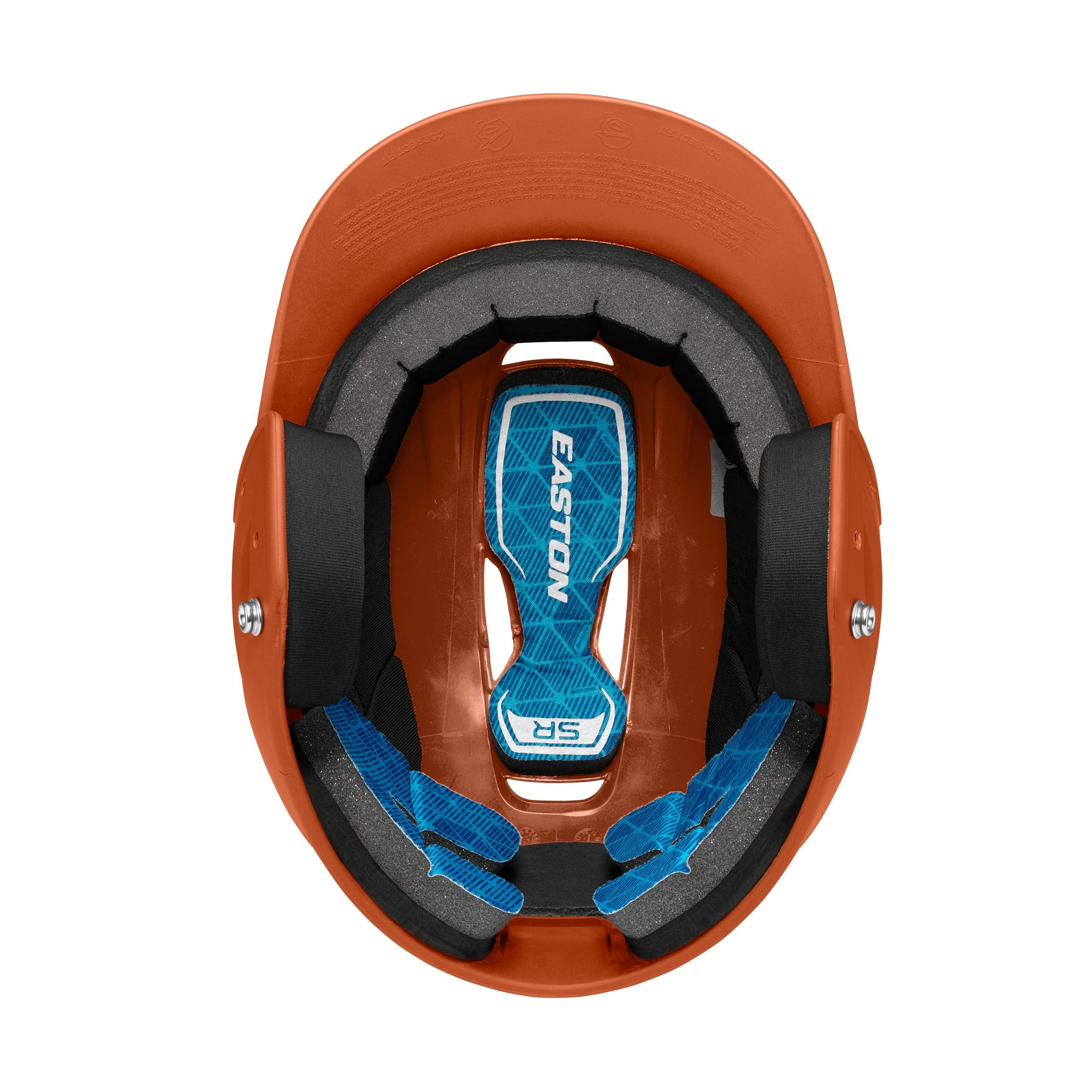 Easton Z5 2.0 Baseball Batting Helmet, Junior, Matte Texas Orange
