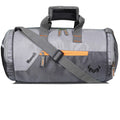 Monvelli Gym Bag Body Building Polyester Duffle Gym Bag And Sports Bag For Men And Women For Fitness, 8 Centimeters, Grey