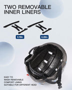 Toddler Bike Helmet 1-3 Years Old- with 12 Vents & Dual Liner (0.16+0.28) - Adjustable Dial Fit (45-51cm) (XS,Space)