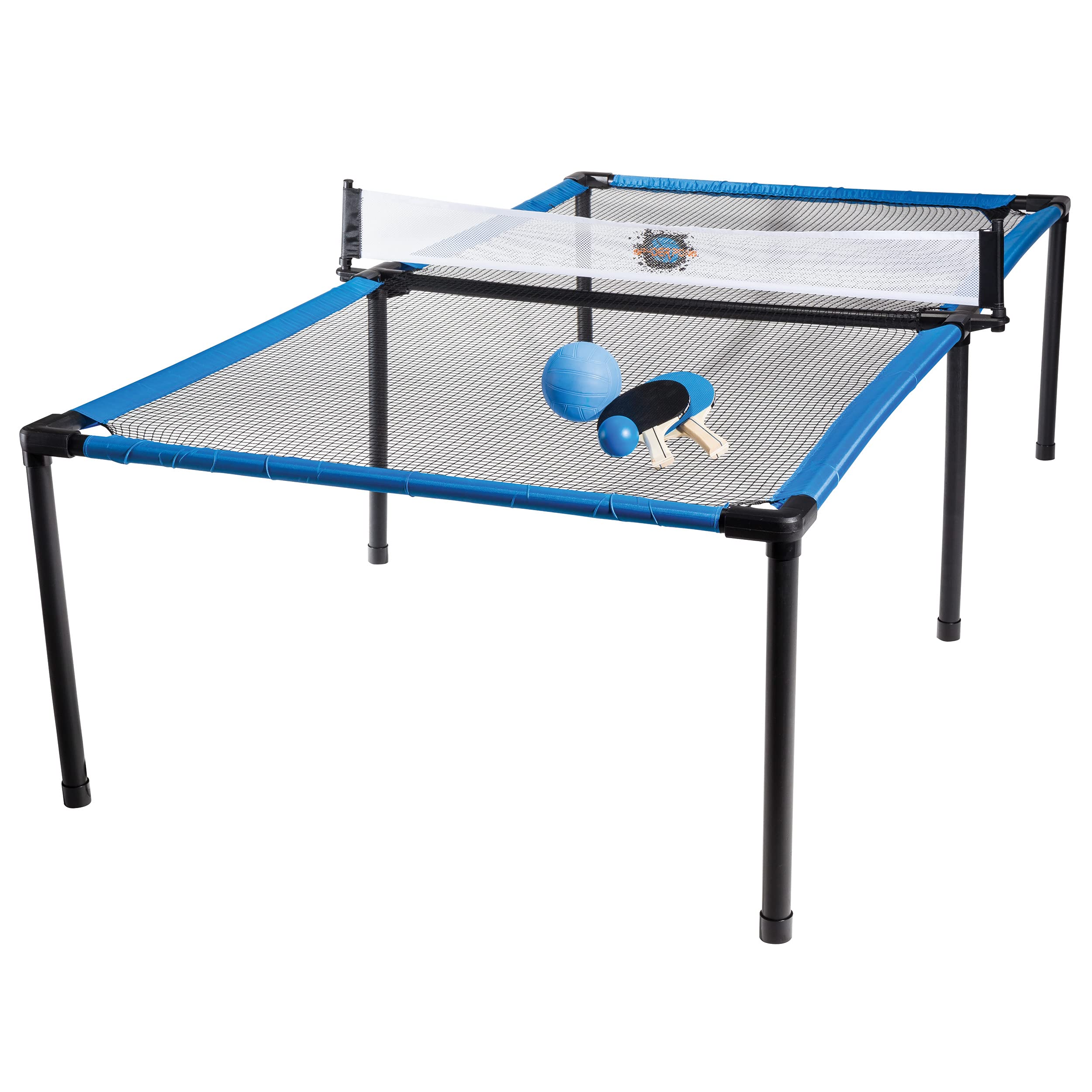 Franklin Sports Spyder Pong Tennis - Table Tennis, Volleyball + 4-Square Outdoor Game - Indoor + Outdoor Game For Kids - Include