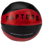 Franklin Sports Nba Toronto Raptors Toy Basketballs - 2 Pack Of Kids Soft Mini Basketballs For Over The Door + Indoor Hoops - Nb