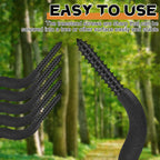 Amylove 20 Pcs Bow Hangers For Tree Stand Bow Hooks For Hunting Archery Bow Hunting Accessories Tree Stand Accessories Bow Gear