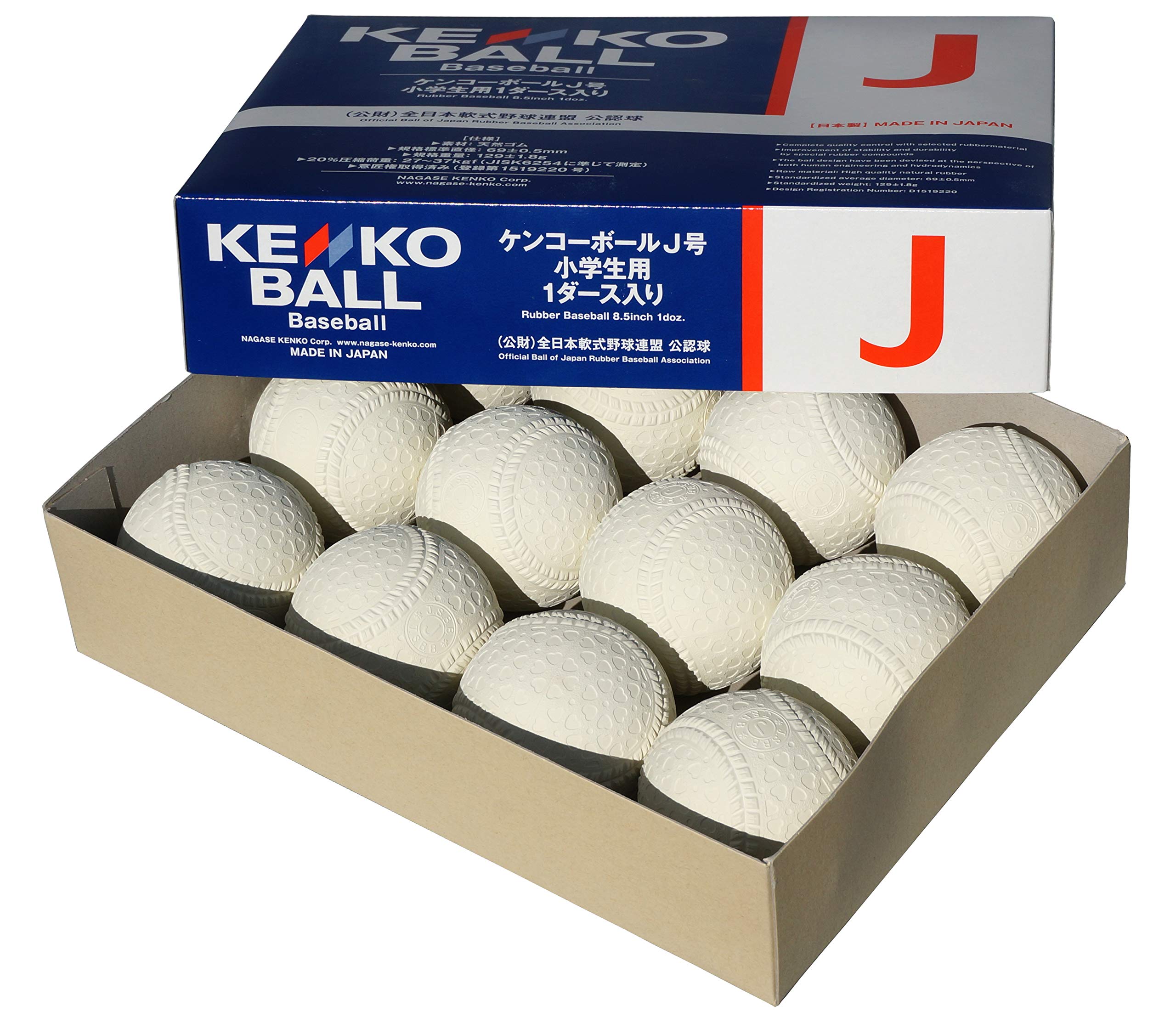 nagasekenko- ?? Baseball Official Licensed kenko- Ball Sphere J # # # # 1 Dozen J