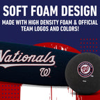 Franklin Sports Mlb Washington Nationals Team Jumbo Foam Bat And Ball Set, 21-Inch, Blue