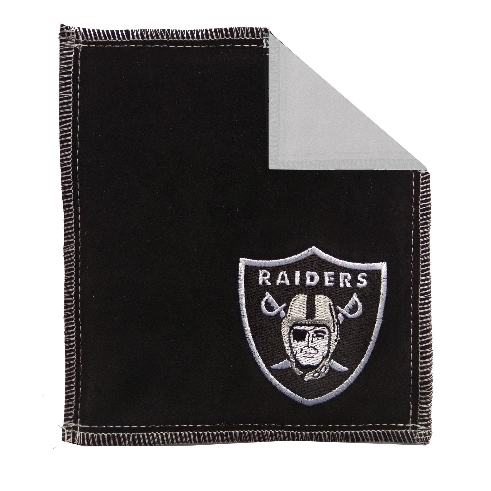 Strikeforce Nfl Bowling Shammy Cleaning Leather Towel (Las Vegas Raiders)