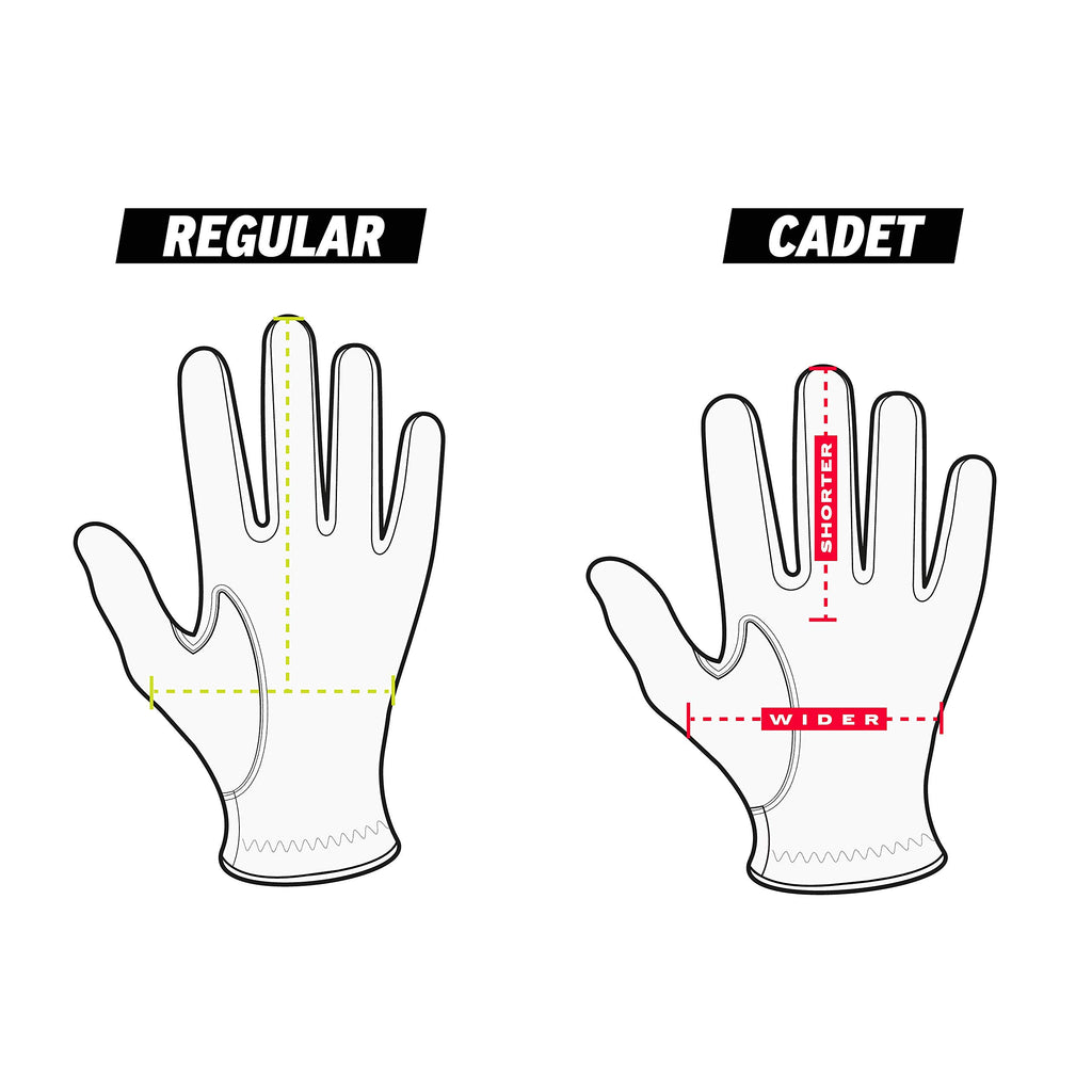 Vice Pure Golf Glove, White- Large