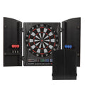 Accudart Apollo Electronic Dartboard Cabinet - 38 Game Modes - 137 Game Variations - Advanced Features - Colorful Backlit Scorin