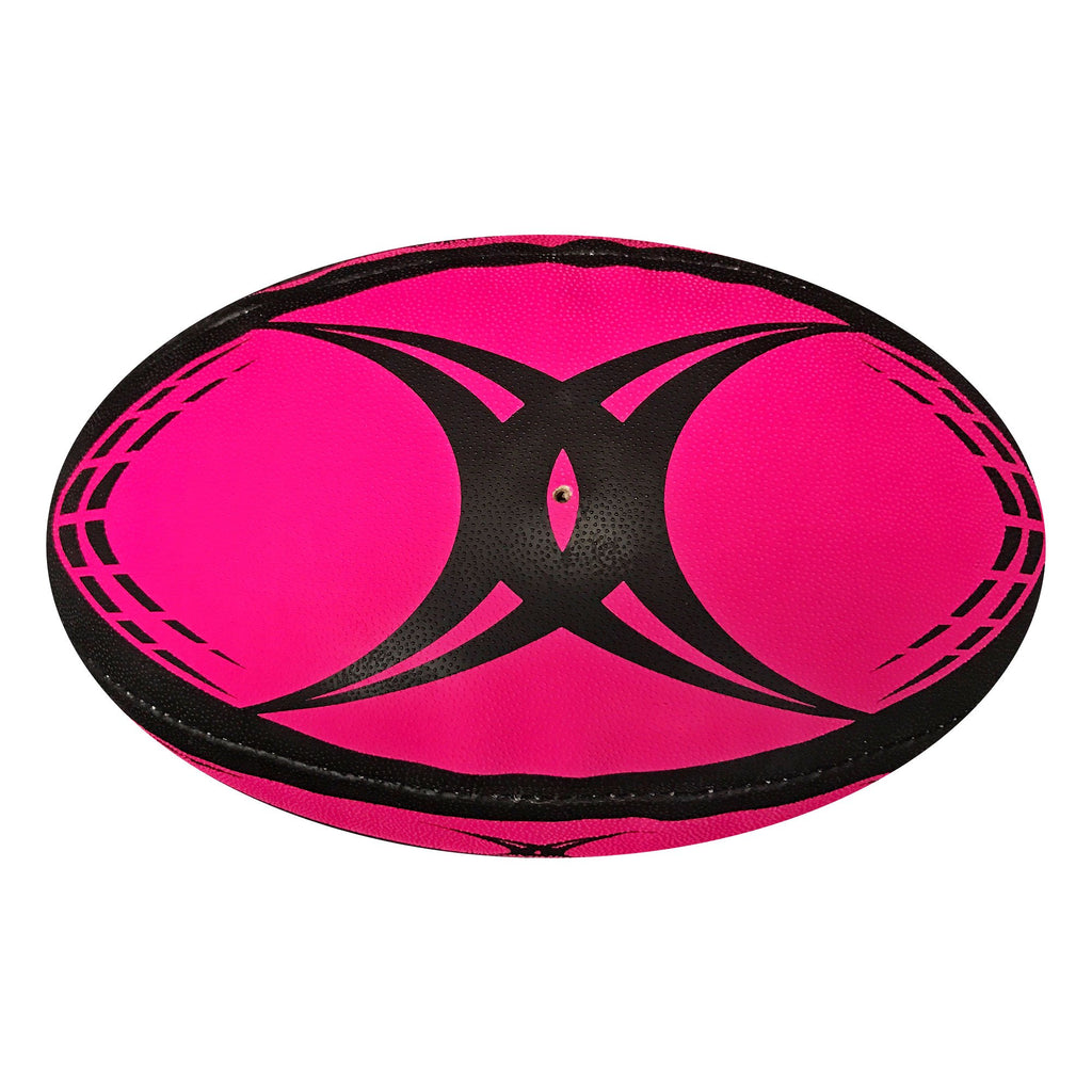Gilbert G-TR4000 Rugby Training Ball - Fluoro Pink, Size 5