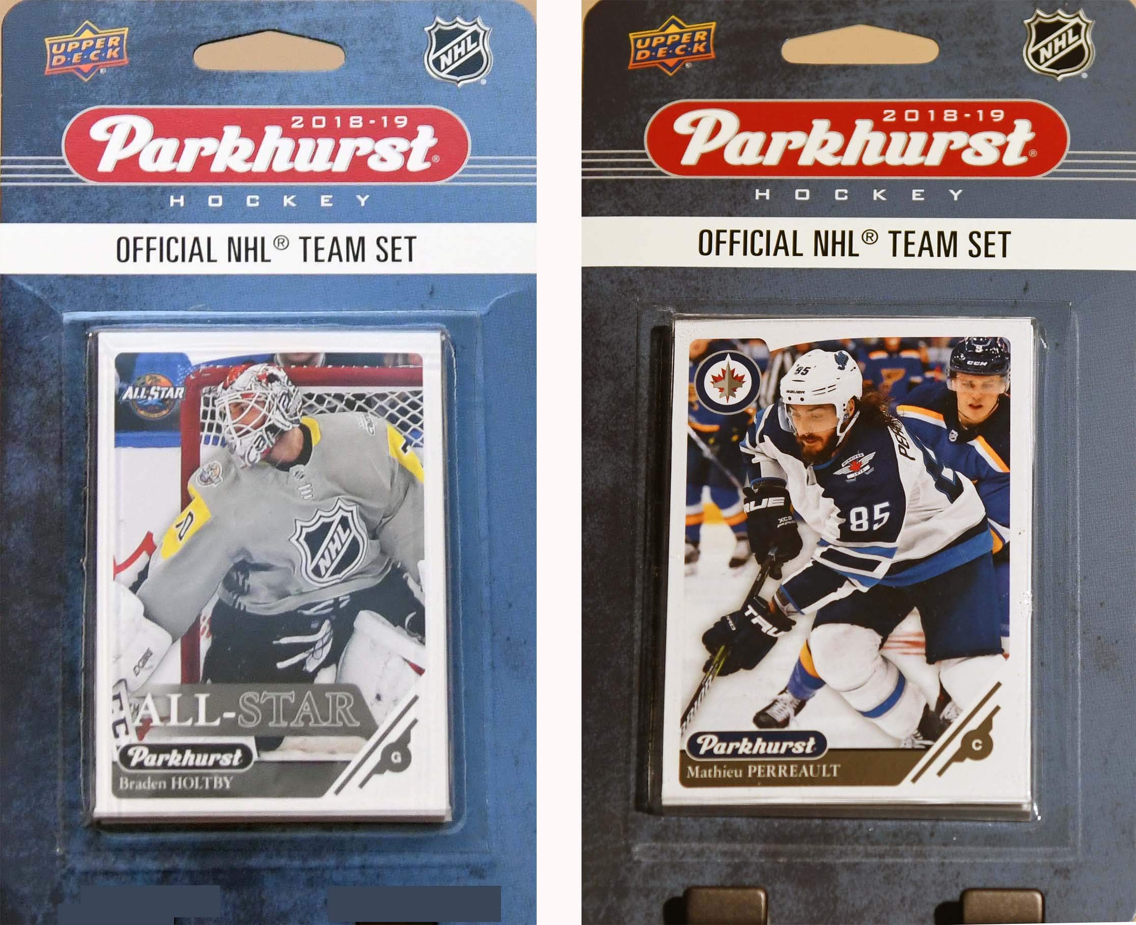 Nhl Winnipeg Jets 2018-19 Parkhurst Team Set And An All-Star Set