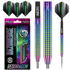 Red Dragon Razor Edge Spectron: 24G - Tungsten Darts Set With Flights And Stems