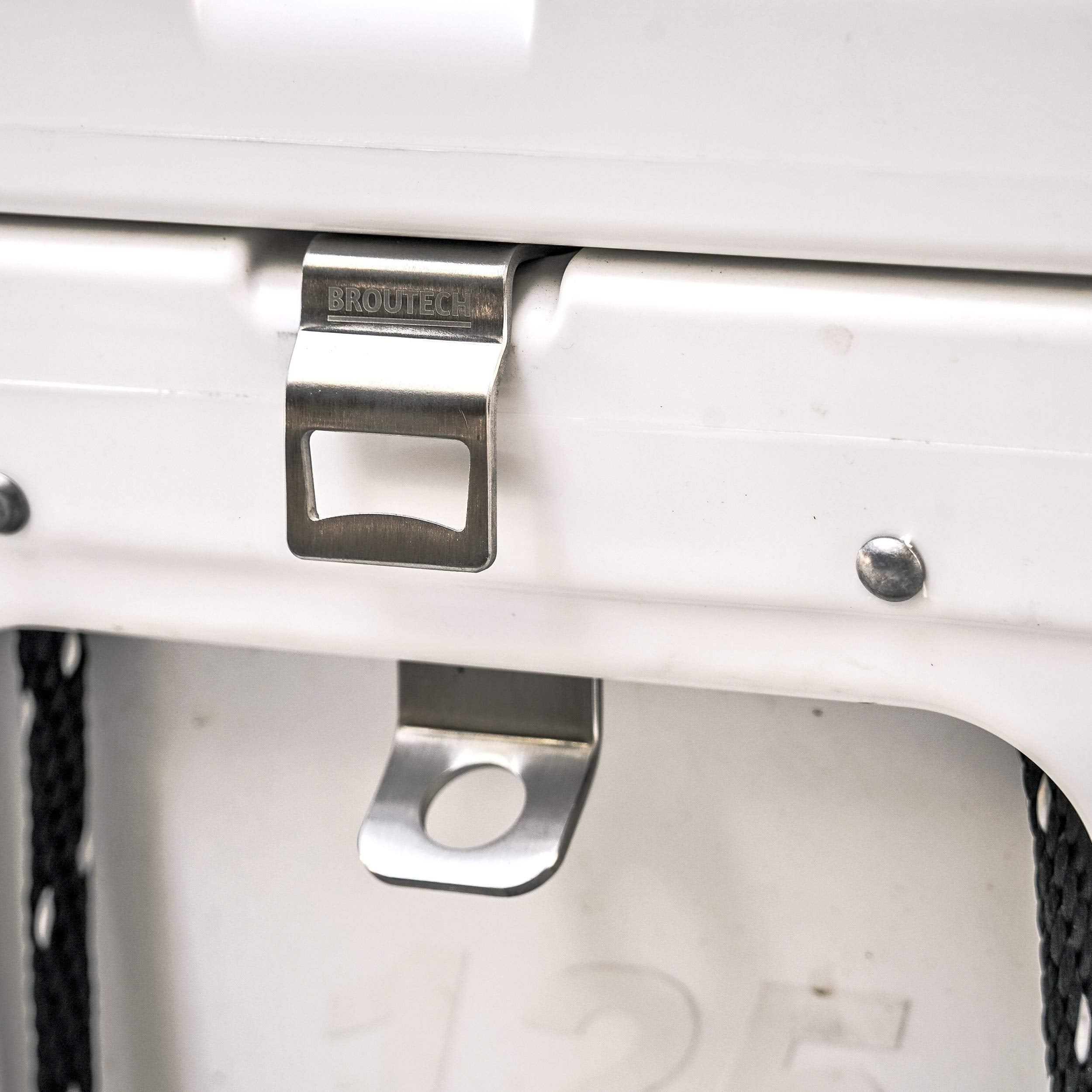 Broutech Cooler Lock Bracket Built-In Bottle Opener In Stainless Steel - N/A