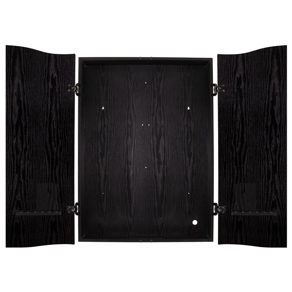Dmi Sports Black Cricketpro Dartboard Cabinet  Designed For Arachnid 15.5Cricketpro 900, 800, 750, 650 Electronic Dartboards  Do