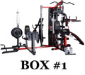 Fitvids Home Gym - Parts Only - Part Only: Box #1 - Black/Red