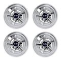 Nokins Golf Cart Hubcaps 8 Inch Set Of 4, Club Car/Ezgo/Yamaha Tires Wheel Covers,Chrome Accessory & Accessories