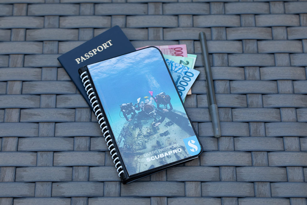 Scubapro Water Proof Pages Divers Log Book
