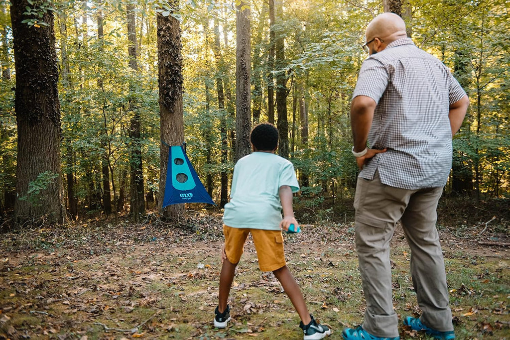 Eno - Trailflyer Outdoor Game - Outdoor Accessories For Hiking, Camping, Beach, And Festivals - Navy/Seafoam