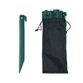 Camping Beach Tent Stake Pegs For Sand,12 Pack Tarp Stakes 9 Inch Canopy Stakes With Pouch, Plastic Light Ground Stakes For Camp