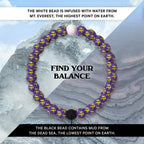 Lokai Silicone Beaded Bracelet For Men & Women, Nfl Football Collection - Minnesota Vikings, Logo, Extra Large - Silicone Jewelr