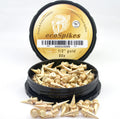 Ecospikes Stainless Steel Track And Cross Country Spikes (1/2 '' Gold, 80X)