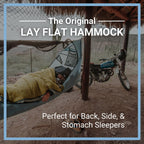 Haven Tent Lay Flat Hammock Tent - Waterproof Tent & Camping Hammock With Mosquito Net - Lightweight Tent - Back/Side/Stomach Sl