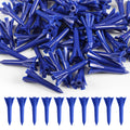 Amy Sport Golf Tees Plastic Unbreakable 1 1/2 Inch Value 120 Pack, Stable Short Tees with Side Spin Design for Less Friction & P