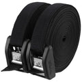 Nrs 20' Buckle Bumper Strap Pair Stealth Black