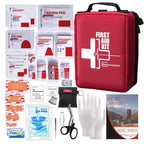 [New Upgrade] Professional First Aid Kits, First Aid Trauma Kit With Labelled Compartments Molle System For Car, Hiking, Backpac