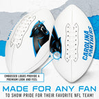Franklin Sports Nfl Carolina Panthers Autograph Football - Official Size White Panel Souvenir Football For Autographs + Signatur
