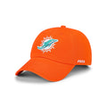 Foco Men'S Miami Dolphins-Orange Cap Nfl Logo Casual Hat, Team Color