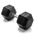 Cap Barbell Cap 60 Lb Coated Hex Dumbbell Weight, New Edition, Black, (Sdris-60)