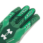 Under Armour Men'S F9 Nitro Football Gloves, (301) Forest Green/Team Kelly Green/Metallic Silver, Small