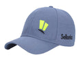 Selloria Brand Cotton Adjustable Unisex Cap Light Grey
