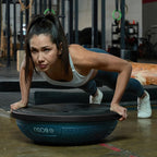 Bosu Half Ball Home Balance Exercise Trainer For Strength And Flexibility Workouts With Built To Last Burst Resistant Material A