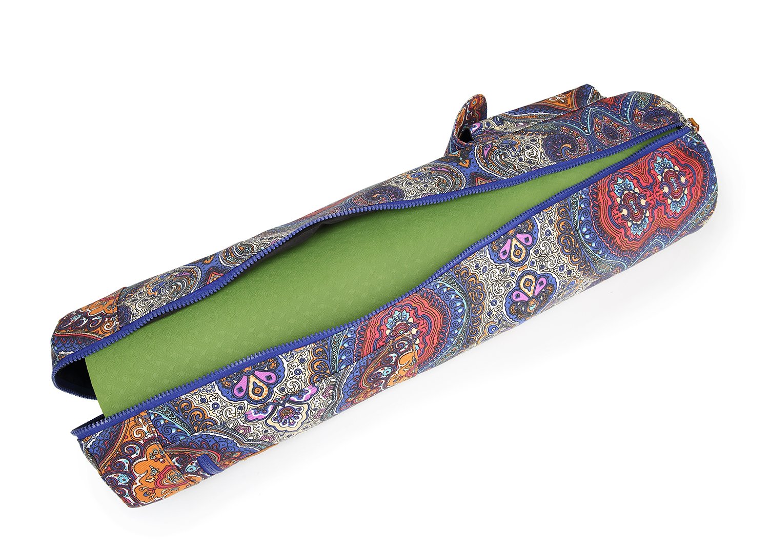 Elenture Yoga Mat Bag For Women & Men,Travel Yoga Gym Bag For 1/4'' 1/3'' Thick Exercise Yoga Mat, Full-Zip Yoga Mat Carrier Bag