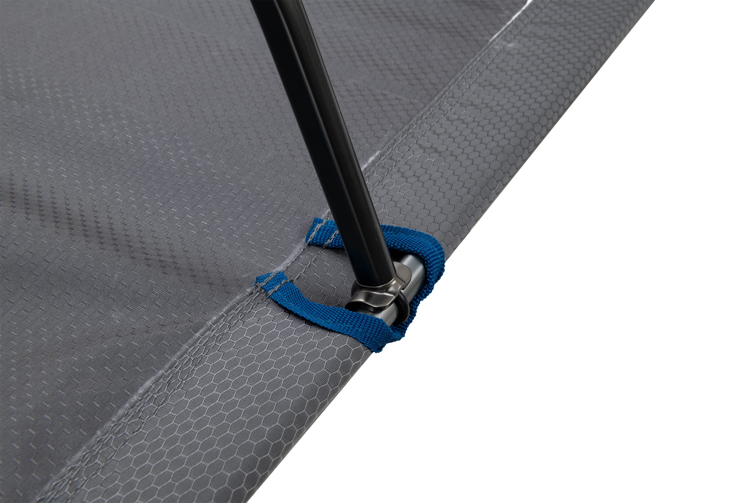Alps Mountaineering Ready Lite Camping Cot, One Size, Charcoal/Blue