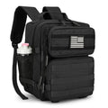 HongXingHai 9L Mini Tactical Backpack for Men and Women, Tactical Backpack Small for Hiking, Small Tactical Bag(Black)