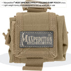 Maxpedition Mini Rollypoly Folding Dump Pouch (Khaki)