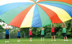 Palos Sports - Heavy Duty Standard Parachute 12 With 12 Handles, Kids Parachute For Cooperative Play - Comes With Carrying Bag  