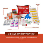 Adventure Medical Kits Sportsman Series Medical Kit - 100 - First Aid Kit For Camping, Hiking, Hunting & More - For 2 People For
