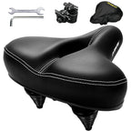 Daway Most Comfortable Bike Seat - C30 Oversized Extra Wide Exercise Bicycle Saddle, Universal Fit For Peloton, Road, Stationary