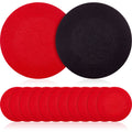 Maitys 12 Pieces Bowling Sanding Pads Bowling Ball Spinner Bowling Ball Sanding Sand Pads Resurfacing Polishing Cleaning Kit (Re